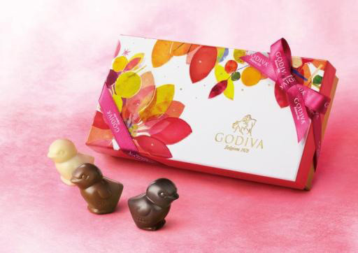 ゴディバの春限定チョコレート - デザート風味のトリュフや、ヘーゼルナッツ・オレンジのカレ｜写真2