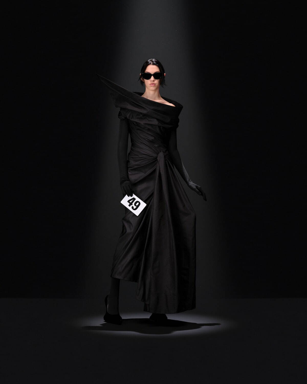 バレンシアガ クチュール(BALENCIAGA Couture ) 2023-24年秋冬ウィメンズ&メンズコレクション  - 写真49