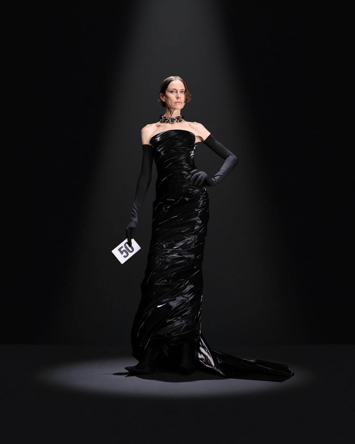 バレンシアガ クチュール(BALENCIAGA Couture ) 2023-24年秋冬ウィメンズ&メンズコレクション  - 写真50
