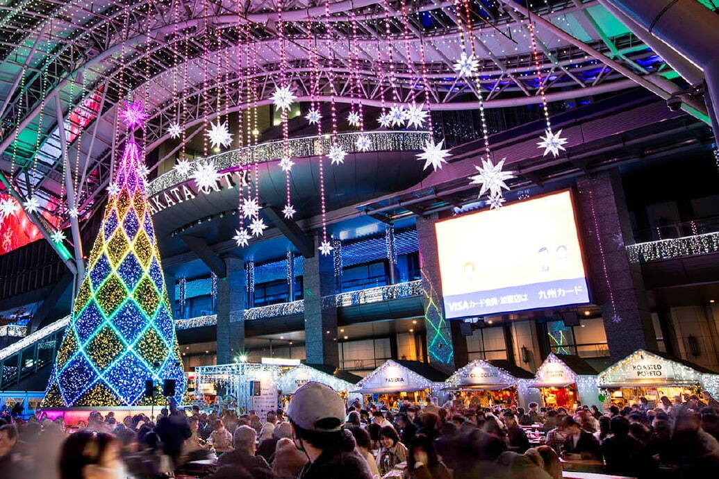 「クリスマスアドベント」福岡の博多・天神・中洲で、クリスマスマーケットやイルミネーション｜写真1