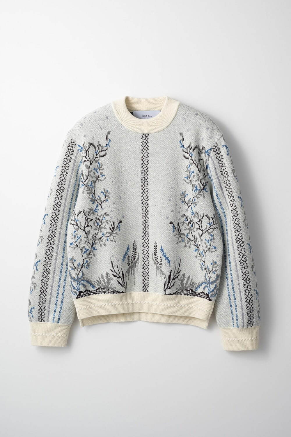 Snow cover knit sweater 38,500円