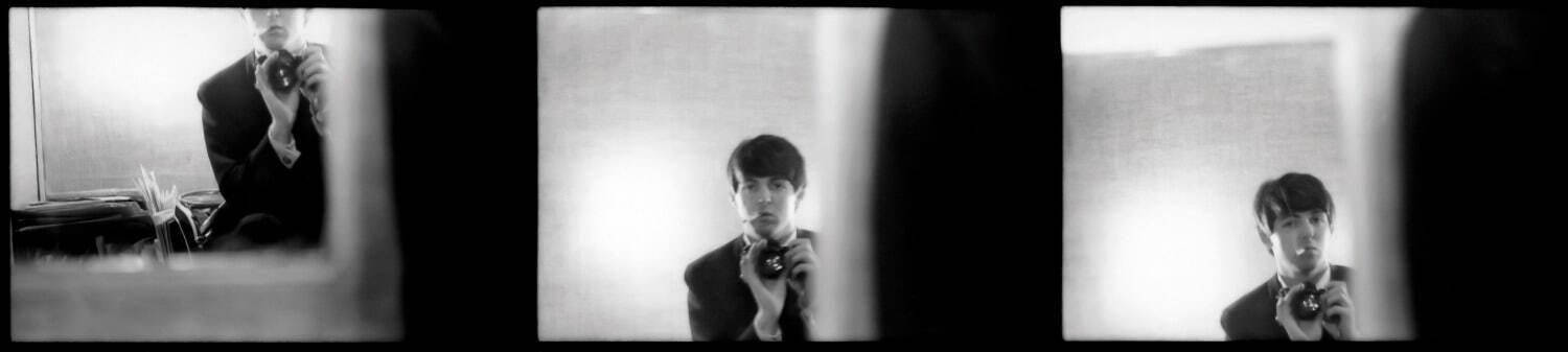 Self - portraits in a mirror. Paris,  January 1964
© 1964 Paul McCartney under exclusive license to MPL Archive LLP