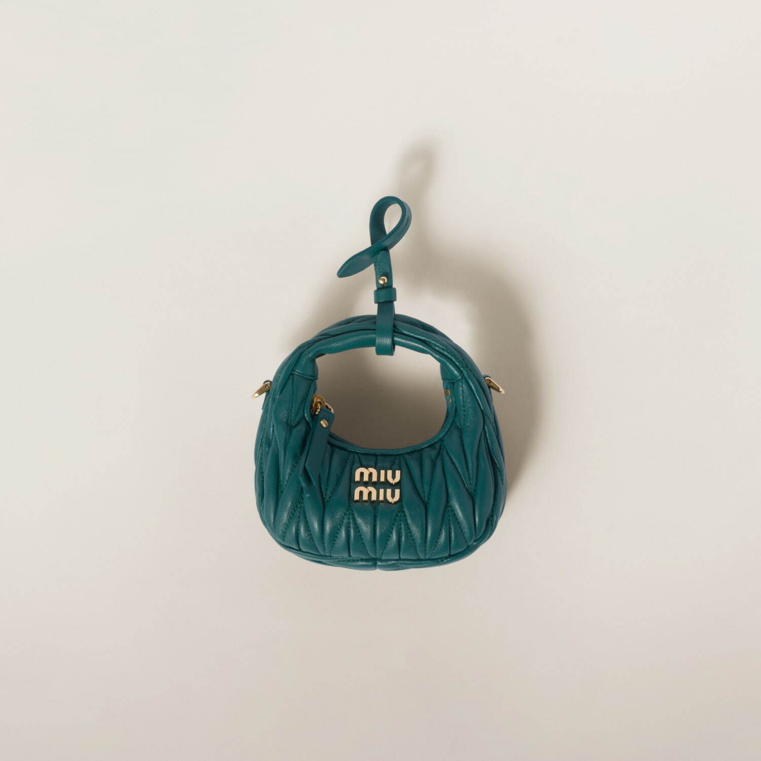 「ワンダー」マイクロミニバッグ ブルーグリーン 152,900円
※予定価格
