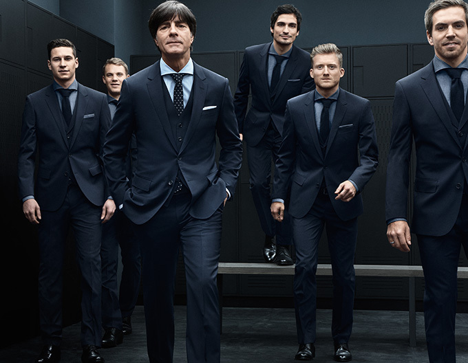 2014W杯覇者のドイツ、代表公式スーツはヒューゴ ボス｜写真1
