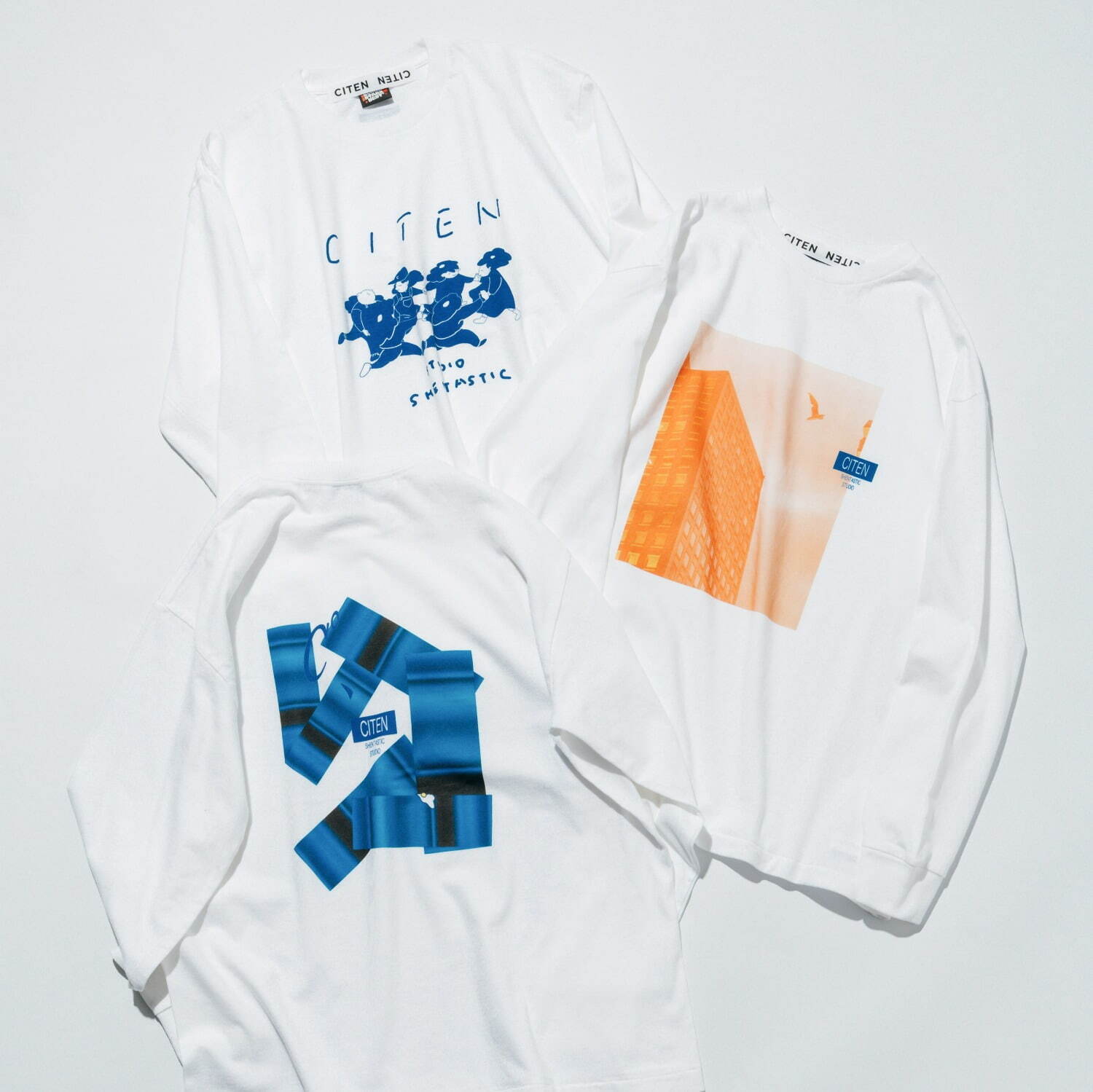 ロングTシャツ(3種類) 各5,940円