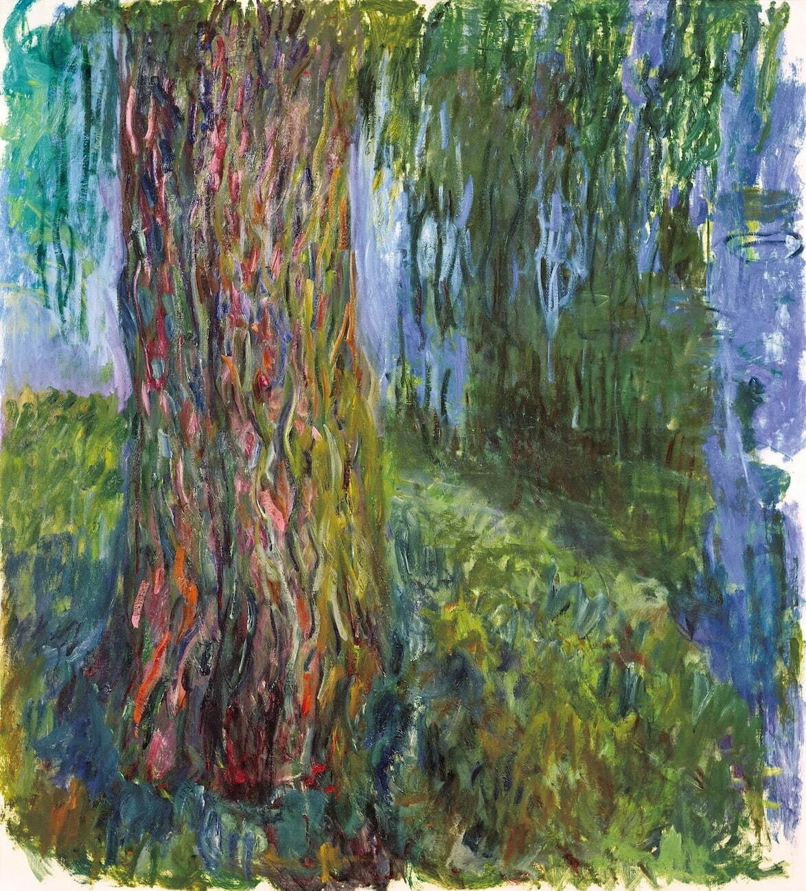 クロード・モネ 《枝垂れ柳と睡蓮の池》 1916-19年頃
油彩／カンヴァス マルモッタン・モネ美術館、パリ
© musée Marmottan Monet