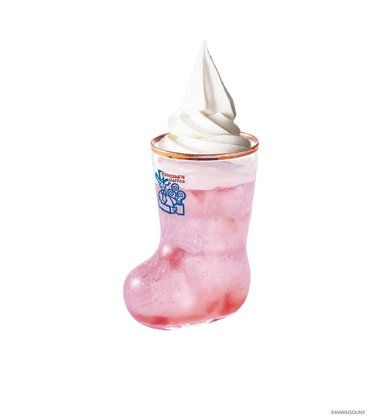 桜薫る おぱんちゅうさぎのクリームソーダ 750円～990円