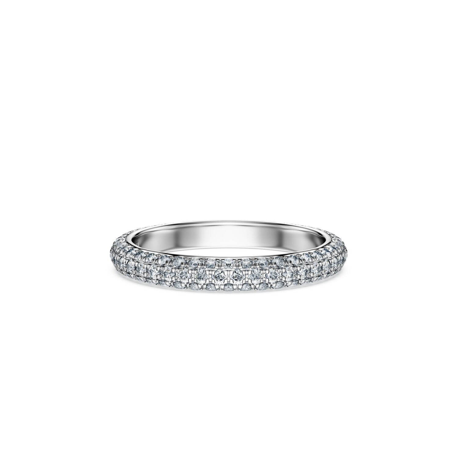 スワロフスキーの“100%ダイヤモンド”ジュエリー、幾何学的に連なるネックレス＆煌めくリングなど｜写真17