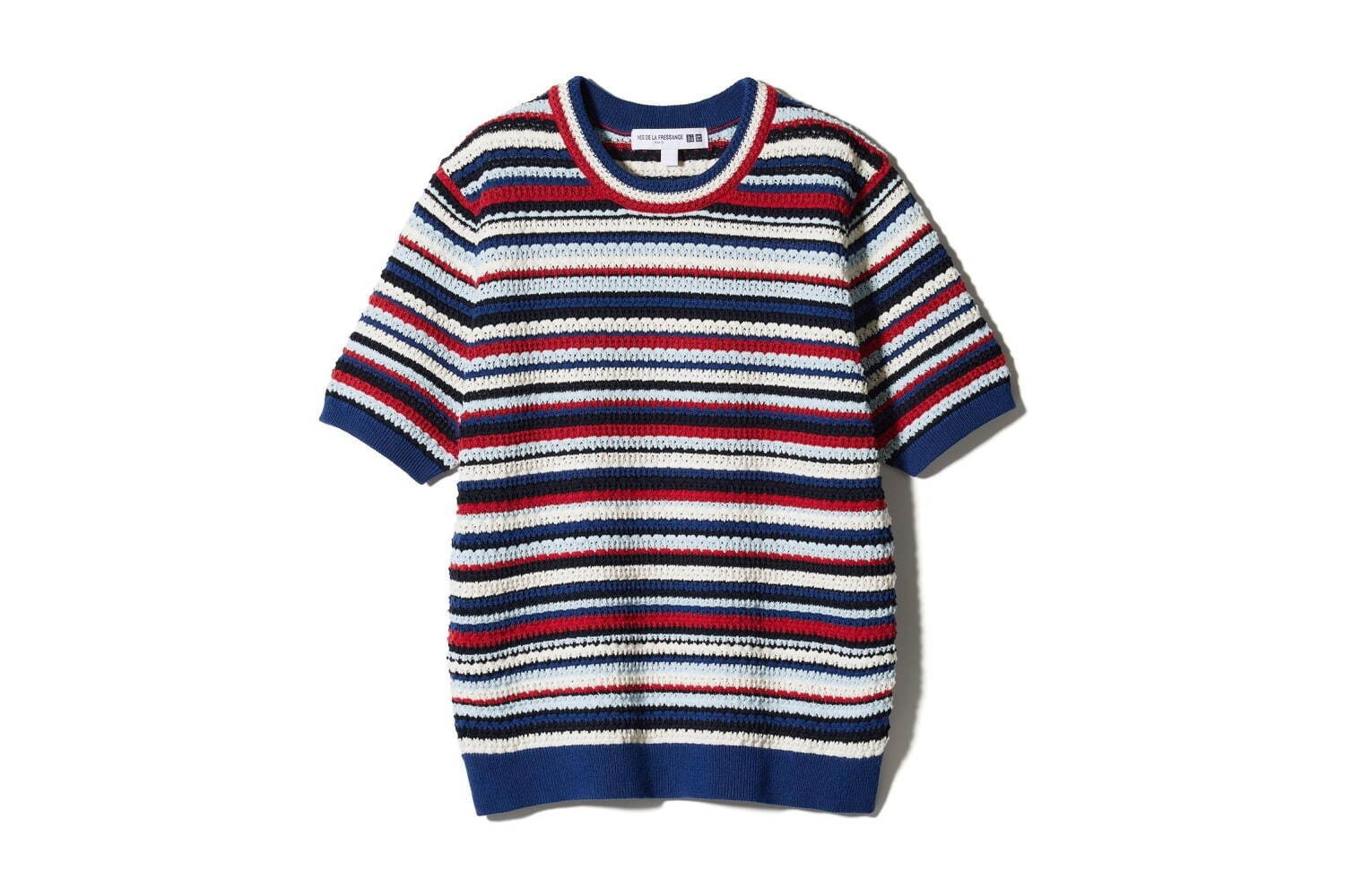 ポインテールボーダークルーネックセーター(半袖) 2,990円