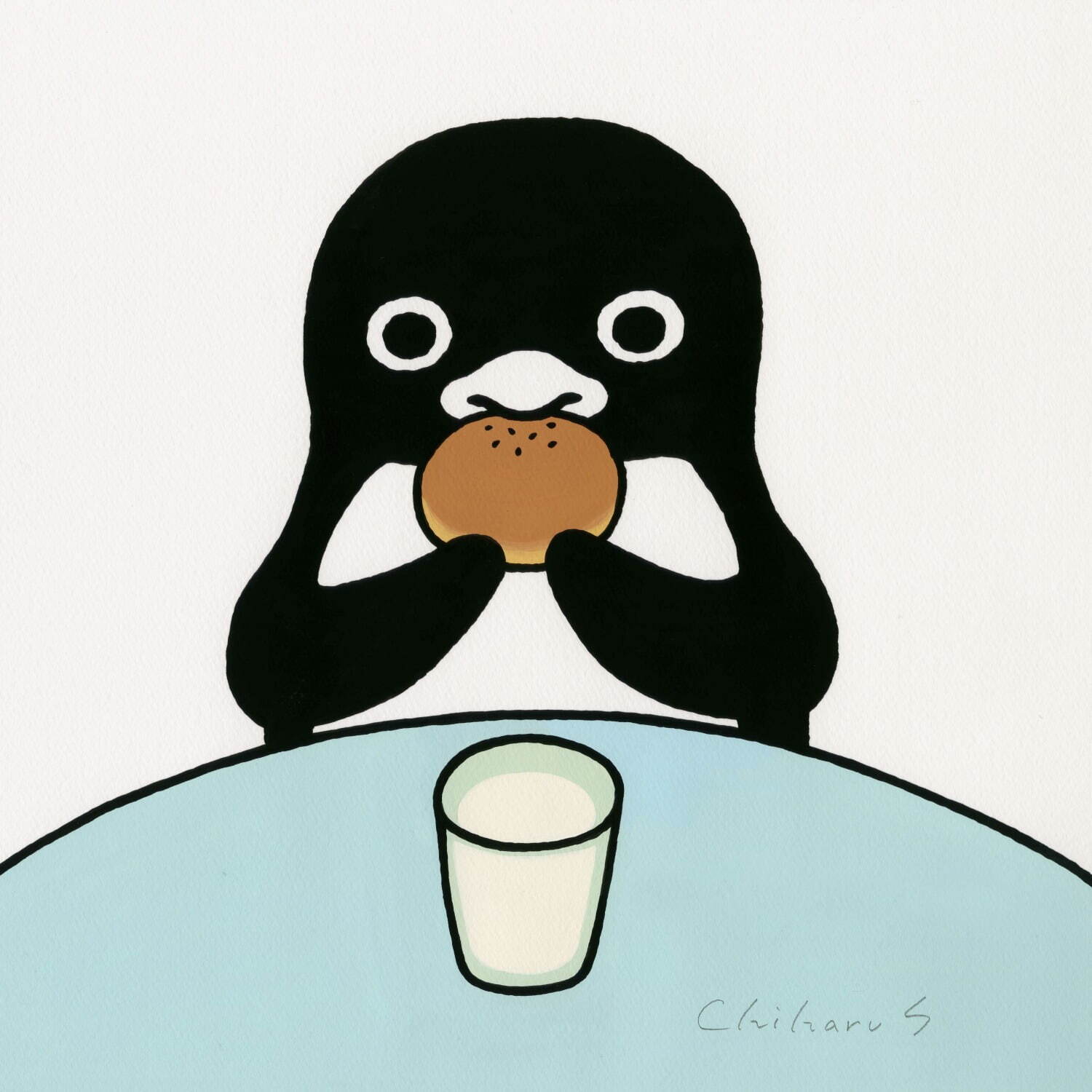 展覧会「ペンギン喫茶」伊勢丹新宿店で、“Suicaのペンギン”作者・坂崎千春の原画を展示販売｜写真5