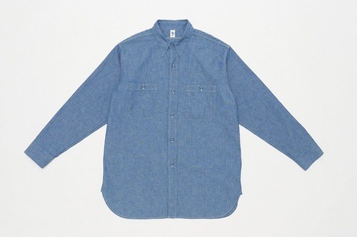 レショップ「エルイー」のシャツが再販、40年～50年代の米海軍シャンブレーシャツをベースに