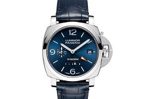 パネライ“パワーリザーブ10日”の新腕時計「ルミノール」GMT＆クロノなど複雑機構を搭載 | オフィチーネ パネライ