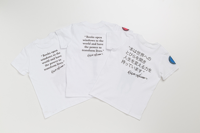 ラルフ ローレンが子供の識字率向上をサポート - Tシャツやトートなどを発売｜写真19