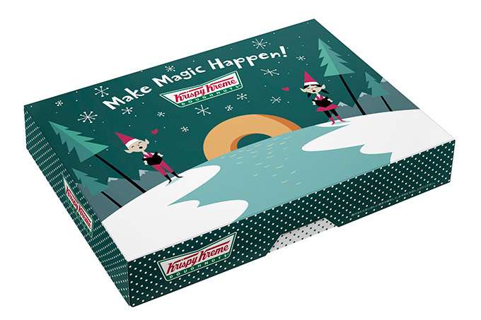 クリスピー・クリーム・ドーナツ(Krispy Kreme Doughnuts) サンタ ダズン｜写真3