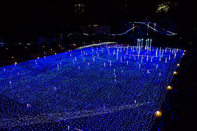 東京ミッドタウン全体を幻想的に彩る2014年クリスマスイルミネーション｜写真13