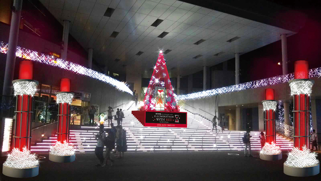 ダイバーシティ東京 プラザ、今年のイルミネーションは東方神起とコラボ｜写真1