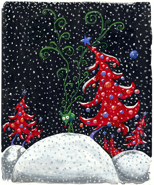 ティム・バートンのツリー＆カフェが出現！「天空のクリスマス」六本木ヒルズ展望台で開催｜写真2