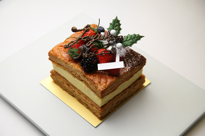 レストラン・エスキスが贈るクリスマスケーキ - 希少なタヒチ産バニラを贅沢に使用｜写真2
