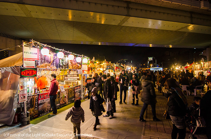 大阪の夜を彩る「大阪・光の饗宴 2014」世界最長のイルミネーションも｜写真10