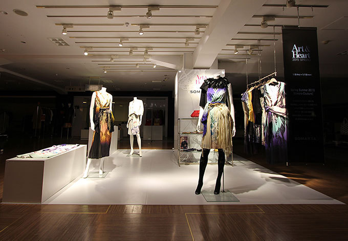 ソマルタが渋谷で、着物クチュールラインの受注販売会 - 新作ドレスやジャケット｜写真3