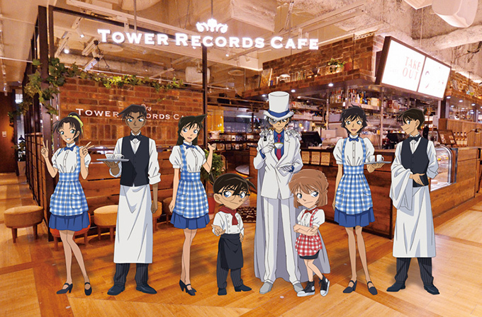 タワーレコード渋谷店に「コナンカフェ」がオープン - 喫茶ポアロのナポリタンなど登場｜写真1