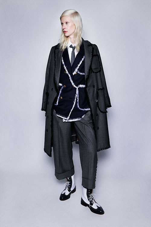 thombrowne标志壁纸,tb三道杠壁纸 トム ブラウン(thom browne) 2016年リゾート ウィメンズ コレクショ