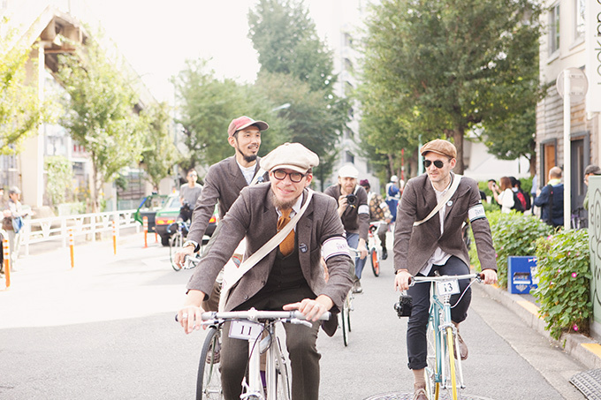 自転車に乗ってみんなで走る「ツイードラン 2015」東京・名古屋で開催！ドレスコードは”ツイード”｜写真42