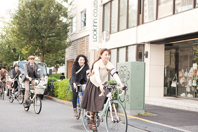 自転車に乗ってみんなで走る「ツイードラン 2015」東京・名古屋で開催！ドレスコードは”ツイード”｜写真46