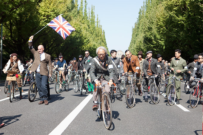 自転車に乗ってみんなで走る「ツイードラン 2015」東京・名古屋で開催！ドレスコードは”ツイード”｜写真60