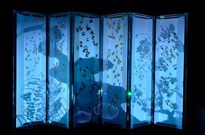 アートアクアリウム城が元離宮二条城で開催、野外展示で楽しむ美しい金魚の世界｜写真4