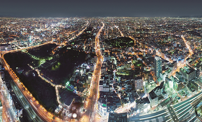 日本一高いビル「あべのハルカス」で感動の夜景体験を再び - 夜景×3Dプロジェクションマッピング｜写真3