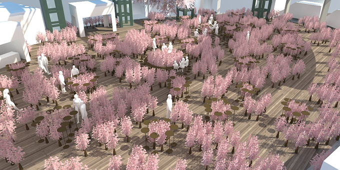 「クラフト サケ ウィーク」六本木で開催 - 桜に囲まれて日本酒と一流レストランの料理を堪能｜写真19