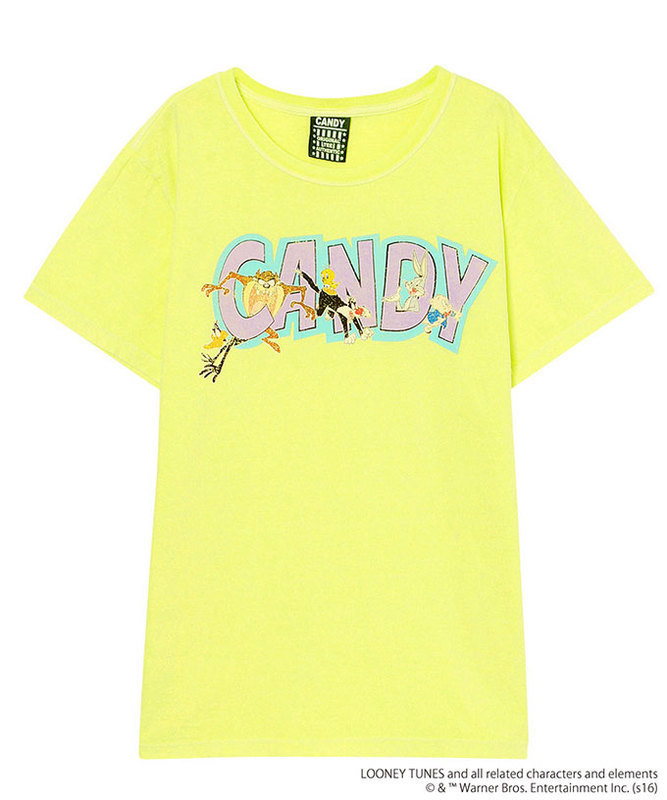 キャンディストリッパーとルーニー・テューンズのコラボTシャツ発売 - ヴィンテージ感のある加工｜写真9