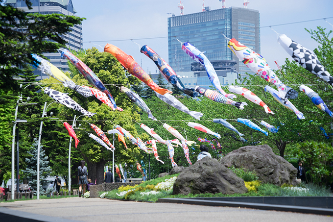 東京ミッドタウンのGWイベント「オープン ザ パーク」新緑の下、読書＆ヨガ、そしてハイボールを｜写真3