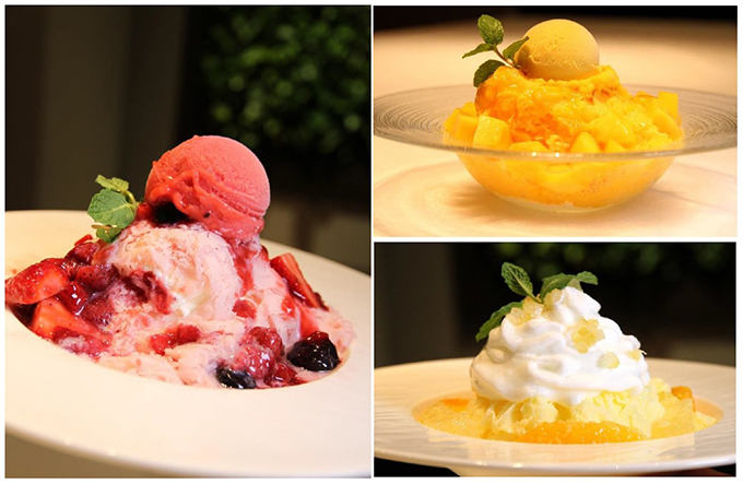 リーガロイヤルホテル大阪から3種の贅沢かき氷 - ふわふわ食感の氷とたっぷり果肉｜写真4