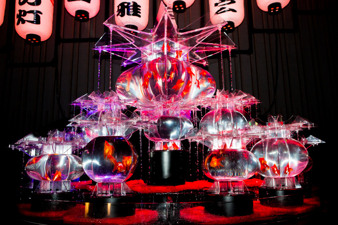 「アートアクアリウム展」東京・大阪・金沢21世紀美術館で開催 - 8,000匹の金魚が舞う水中アート｜写真13
