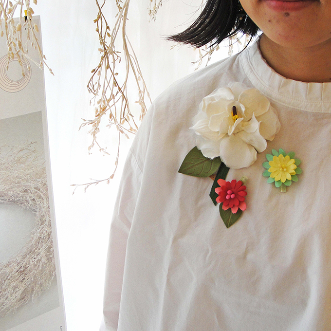 「アトリエ染花」作品展＆限定ショップが日本橋三越に - 多くのブランドに愛される花のアクセサリー｜写真12