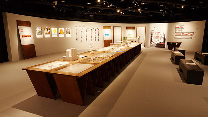 銀座ソニービルの特別展示が開催 - 資料や写真、模型などで振り返える50年の歴史｜写真2