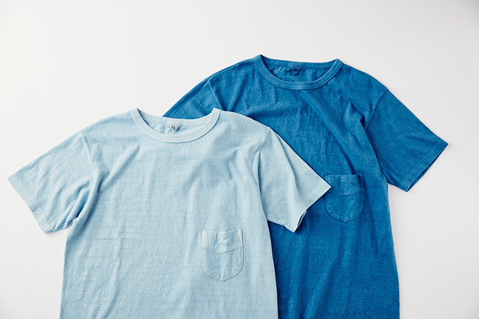 フィルメランジェ×藍染め職人集団リトマス、天然藍で染めたTシャツが限定発売｜写真2