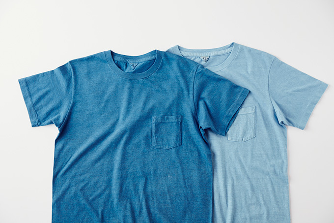 フィルメランジェ×藍染め職人集団リトマス、天然藍で染めたTシャツが限定発売｜写真3