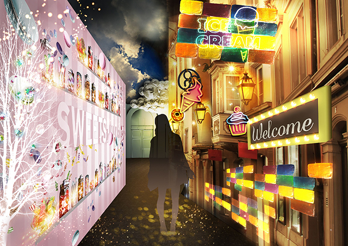 「スイーツバイネイキッド」表参道ヒルズで、最新技術で“お菓子の世界”が出現｜写真40