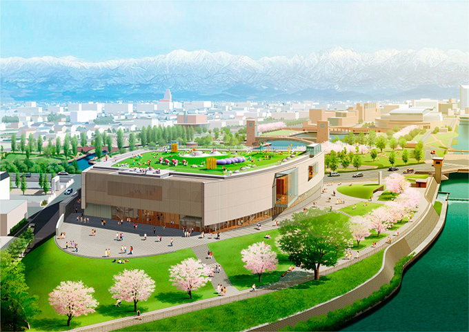 富山県美術館が富岩運河環水公園に17年8月オープン - 20世紀美術を中心に、アートとデザインを繋ぐ｜写真2