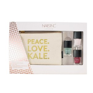 ネイルズ インクのホリデー限定キット、スモーキカラーやレッドグリッターのネイル|写真5