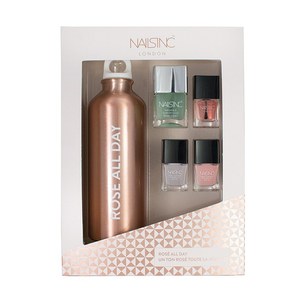 ネイルズ インクのホリデー限定キット、スモーキカラーやレッドグリッターのネイル|写真3