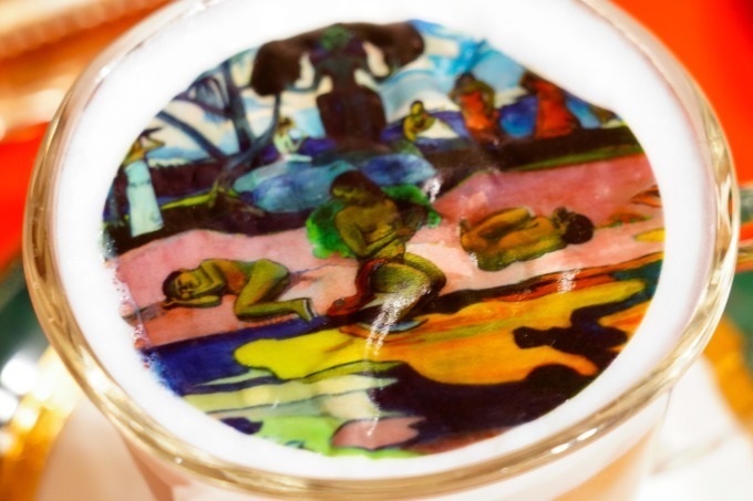 ネスカフェ 原宿で“名画のラテアート”が楽しめる「飲める美術展」開催｜写真11