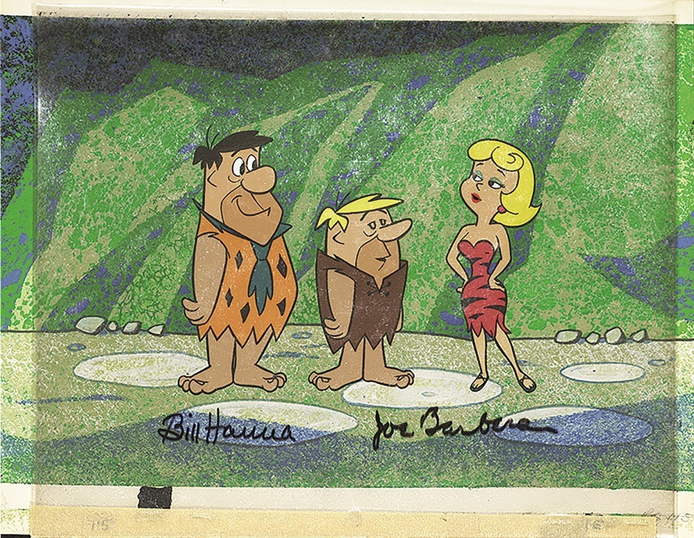 『原始家族フリントストーン』
セル・セットアップ
THE FLINTSTONES and all related characters and elements © & TM Hanna-Barbera. (s20)