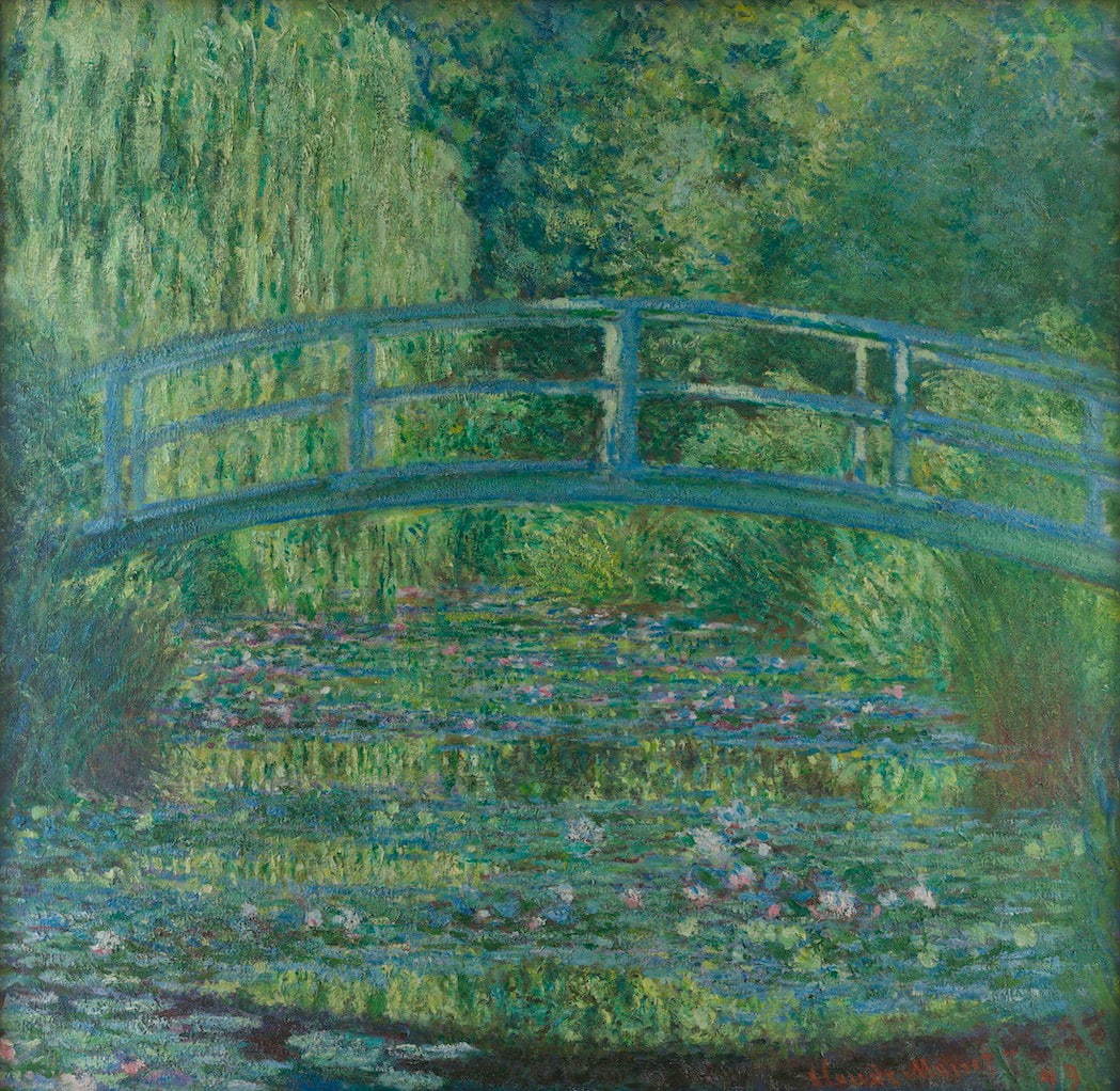 クロード・モネ《睡蓮の池、緑のハーモニー》1899年 油彩・カンヴァス オルセー美術館蔵
Photo ©︎ RMN-Grand Palais (musée d