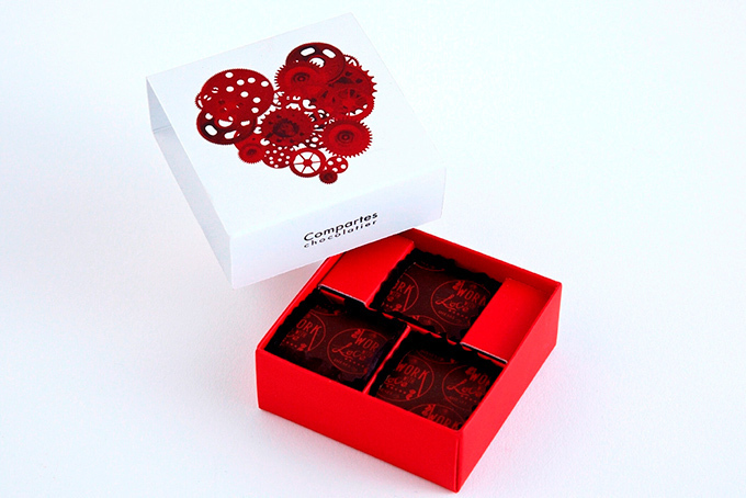 ディーゼル、バレンタインにコンパーテス ショコラティエとコラボ  - アンダーウェアもセットの限定BOX｜写真2