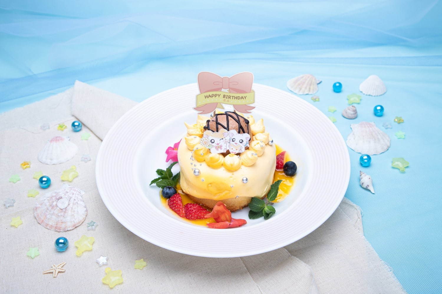 HAPPY HAMU HAMU バースデーケーキ 1,499円＋税