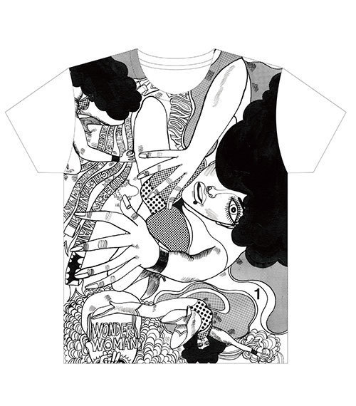 サイデリックアートの巨匠、田名網敬一がTシャツをキャンバスに新作100点を展示｜写真3